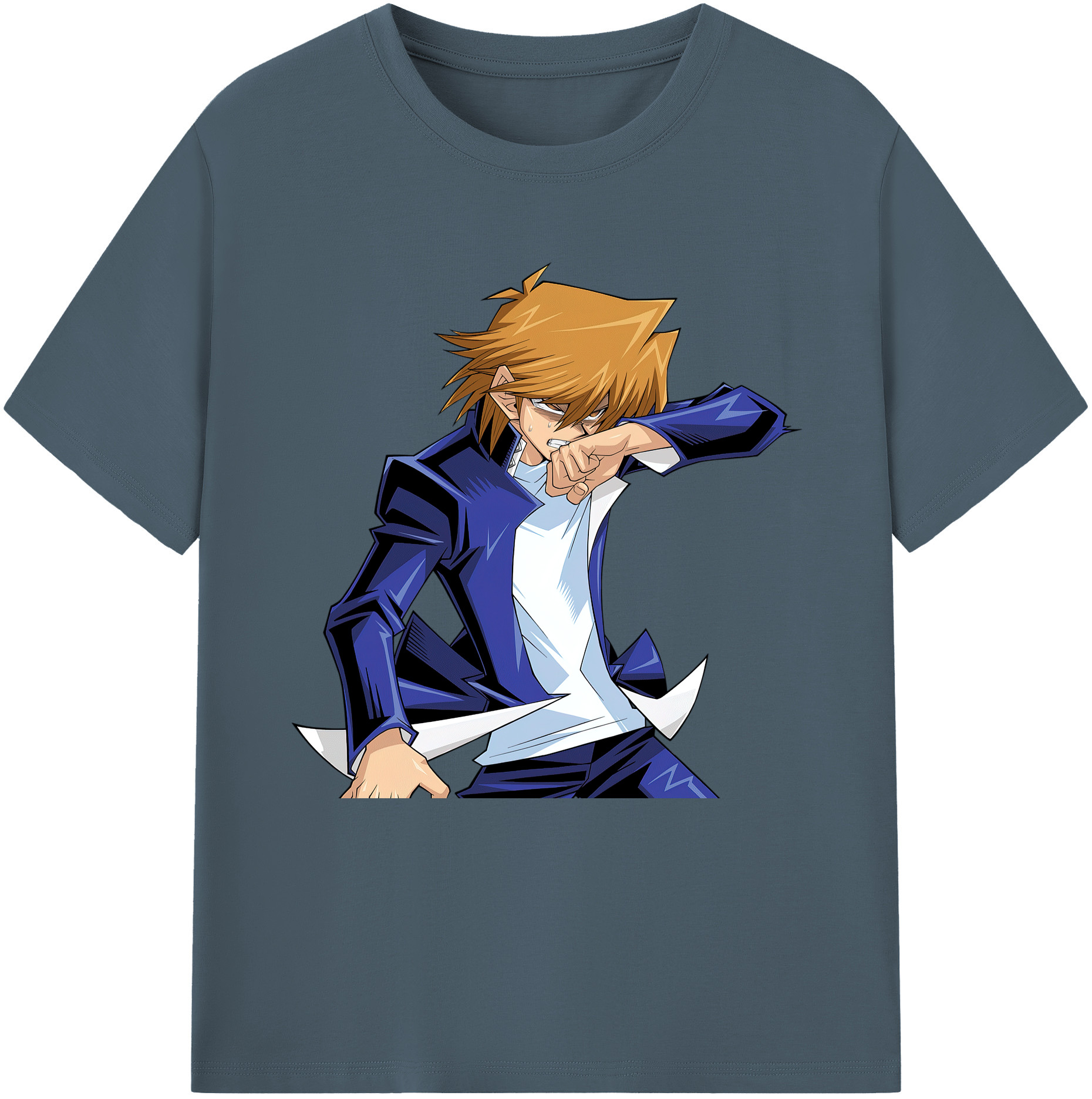 （画像用） 遊☆戯☆王 Yu-Gi-Oh! 綿100％半袖Tシャツ（フロントプリント）